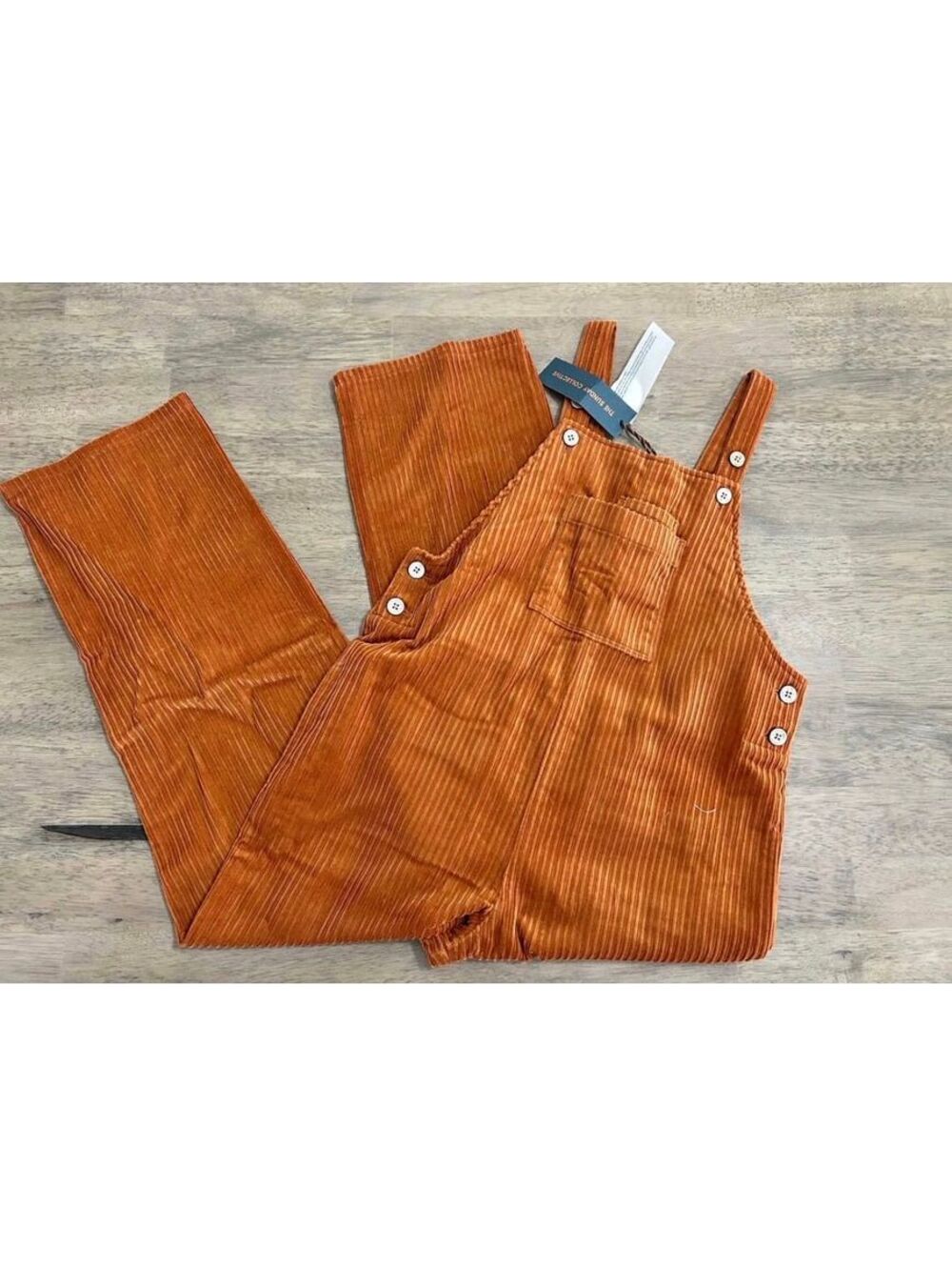 The Sunday Collective NWT 8 Year autumn corduroy overalls Pumpkin Patch Overalls